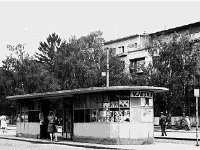 Tramvajsko stajalište na Gupčevoj zvijezdi 1975. godine